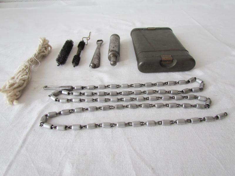 RG34 cleaning kit with contents