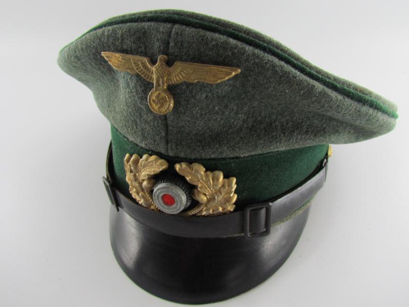 Kriegsmarine Coastal Artillery EM/NCO's Visor Cap