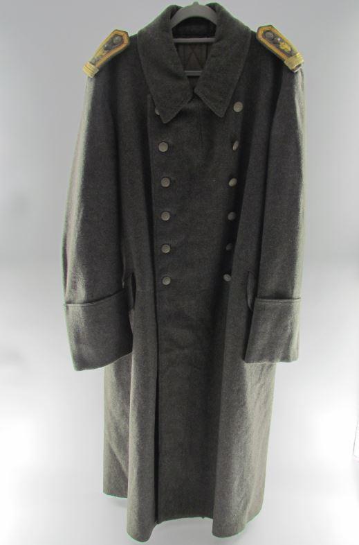 Kriegsmarine Coastal Artillery Greatcoat Mint