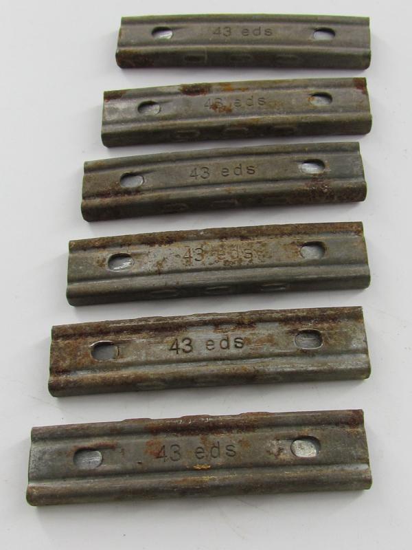 German WWII K98 Stripper Clips 6x EDS 43