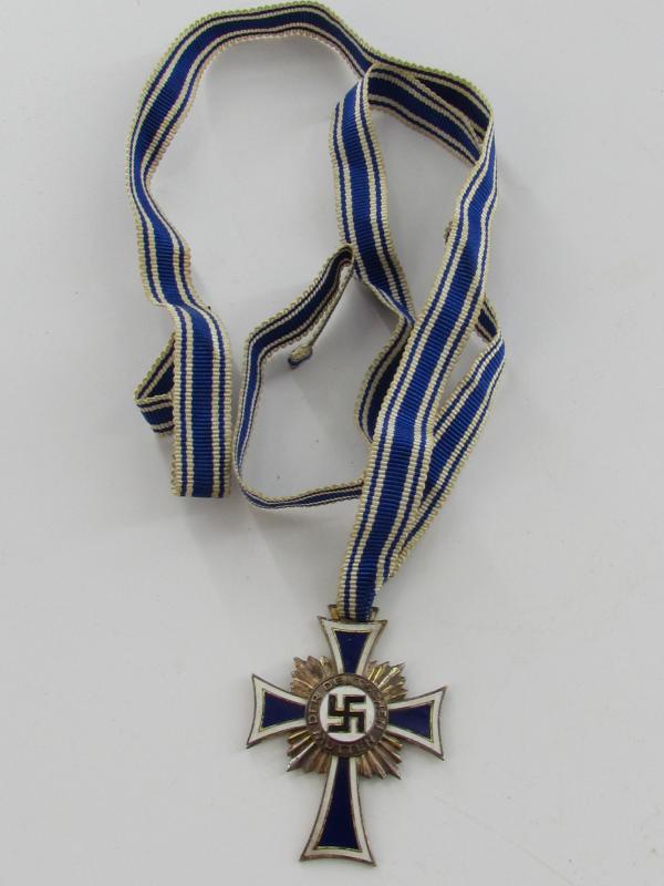 German Mothers Cross in Silver