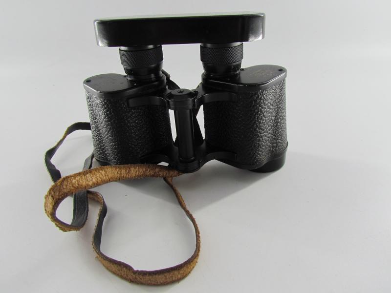 WH/SS pair of binoculars 6x30 with shield cover and strap