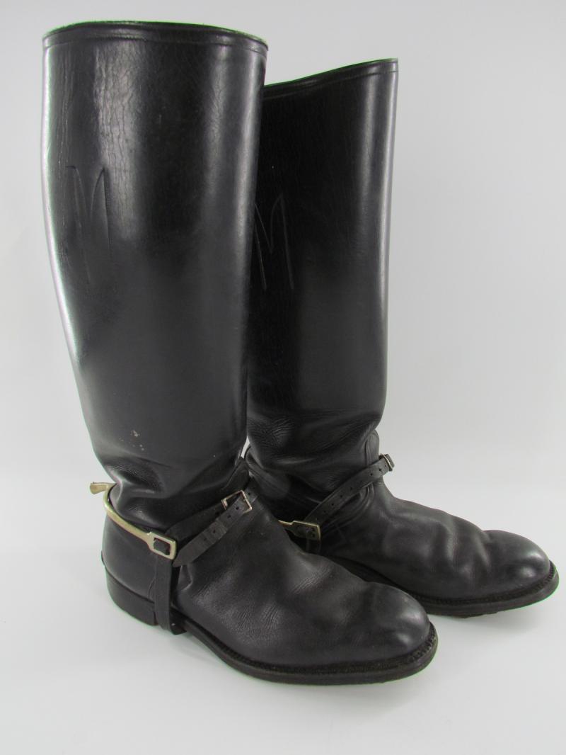 MV40-45 | Wehrmacht Officers Private Purchase Cavalry Boots With Spurs