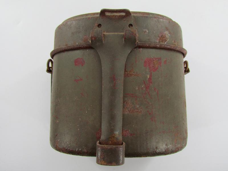 M42 Mid War Steel MESS KIT. (Kochgeschirr 31) marked
