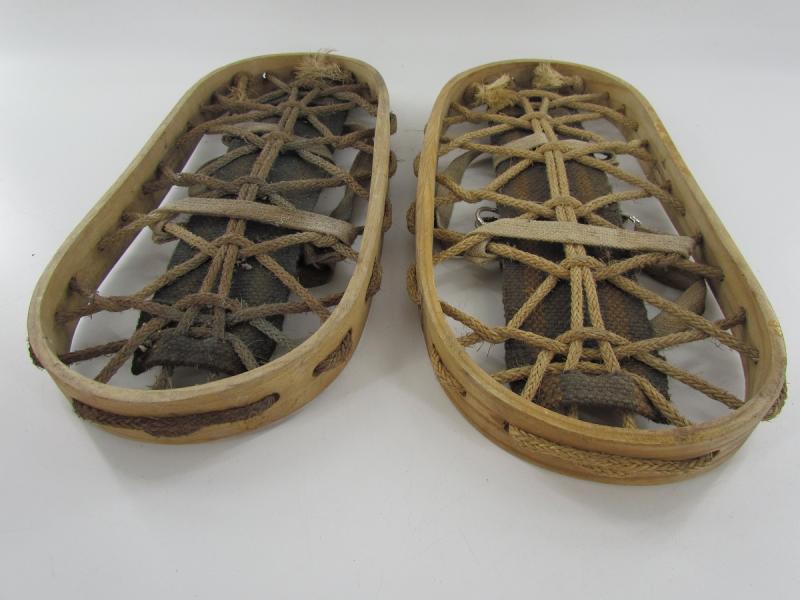 Wehrmacht Gebirgsjäger ( Mountain Troops ) Snow Shoes WaA Stamped
