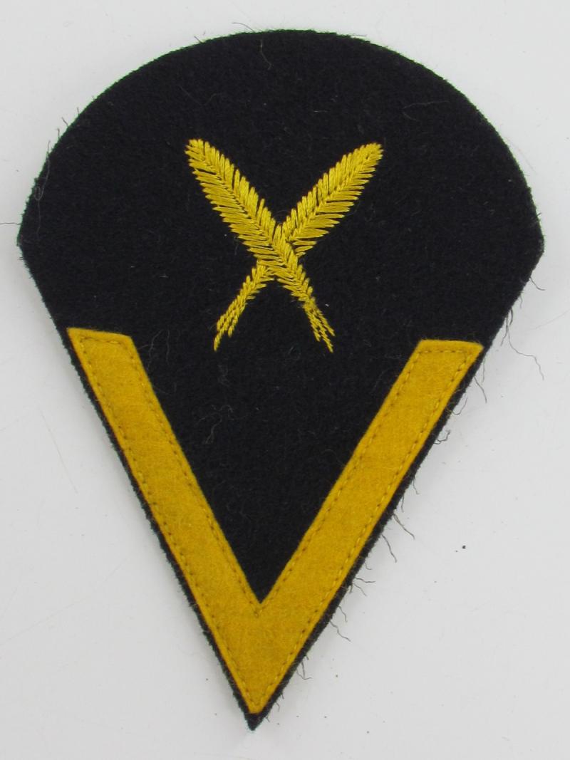 Kriegsmarine Yeoman  Combined Career and Rank Sleeve Insignia