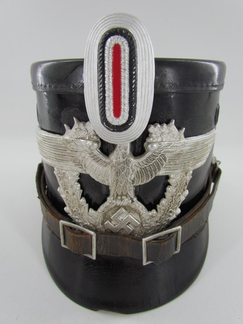 Original German WW2 Berlin Police Shako