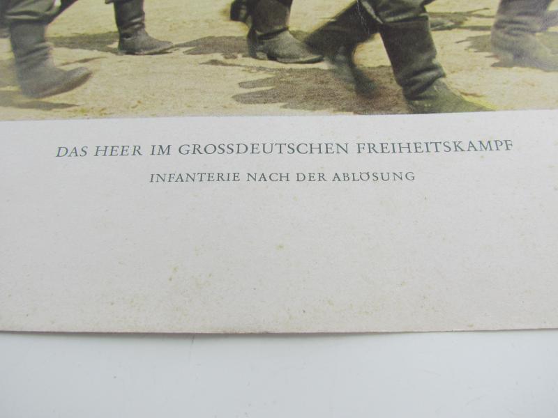 German.Printed Photo,”Das Heer Im Grossdeutschen Freiheitskampf