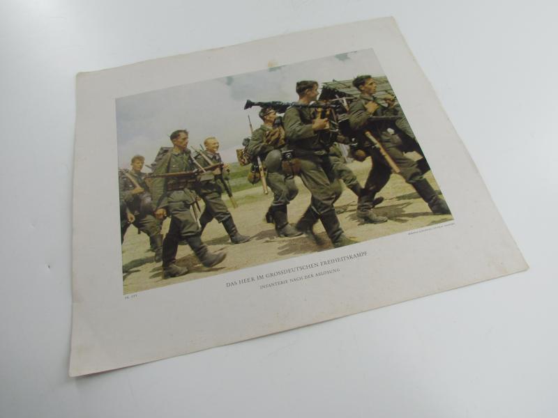 German.Printed Photo,”Das Heer Im Grossdeutschen Freiheitskampf