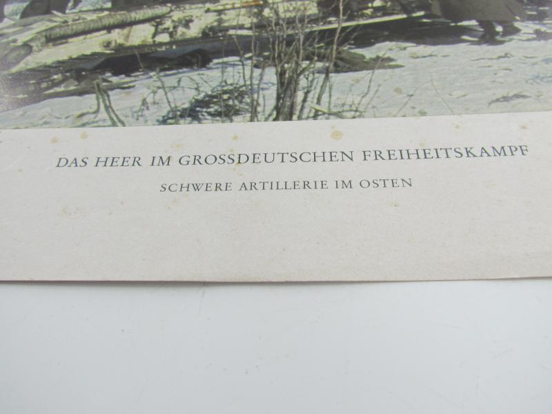 German.Printed Photo,”Das Heer Im Grossdeutschen Freiheitskampf