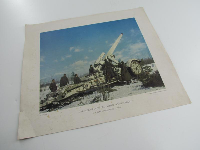 German.Printed Photo,”Das Heer Im Grossdeutschen Freiheitskampf