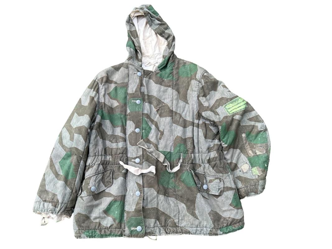 Wehrmacht Reversible Wendejacke in Splittertarn with Rank Tab
