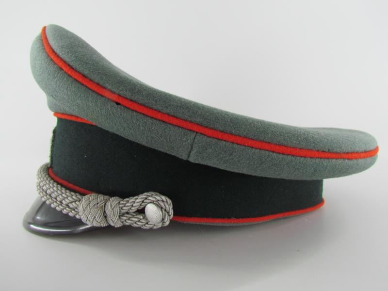 Wehrmacht Heer Artillery Officer Visor Cap...Sonderklasse