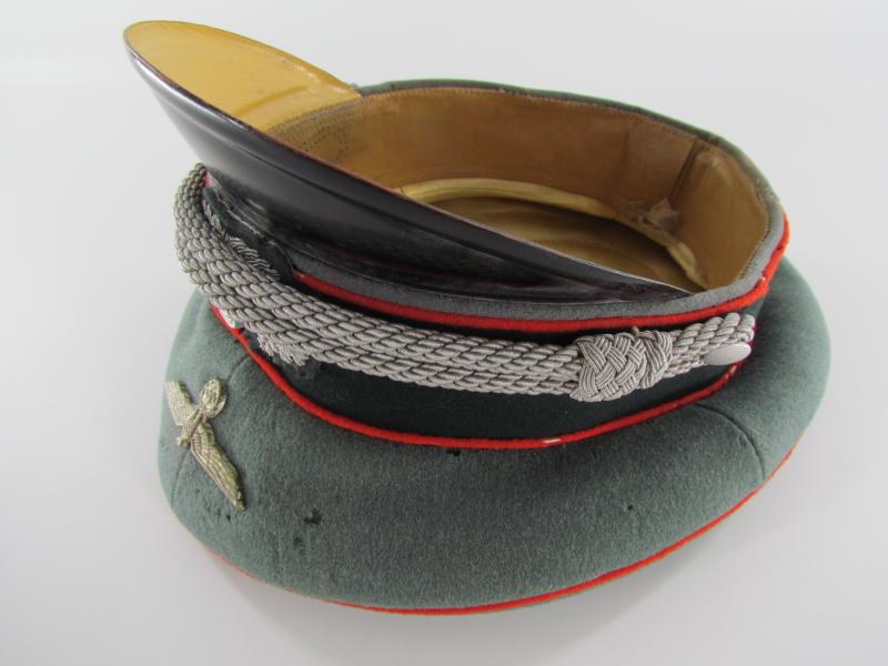 Wehrmacht Heer Artillery Officer Visor Cap...Sonderklasse