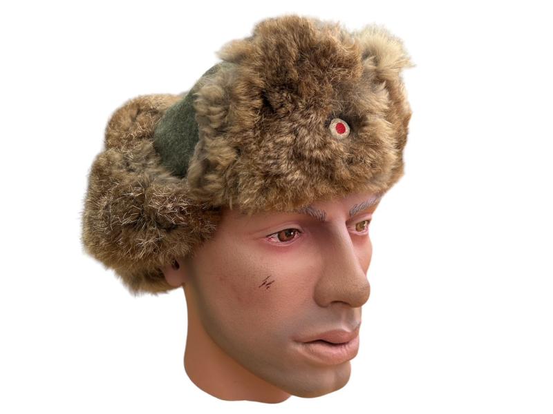 Wehrmacht ( Rabbit Fur )Winter Pelzmütze...RB Numbered 1943