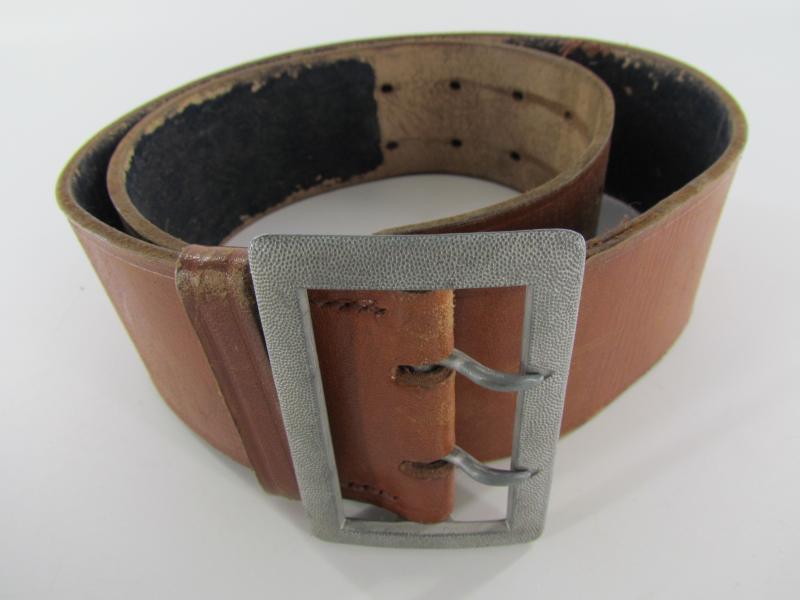Luftwaffe Officer Brown Dress Belt 1939