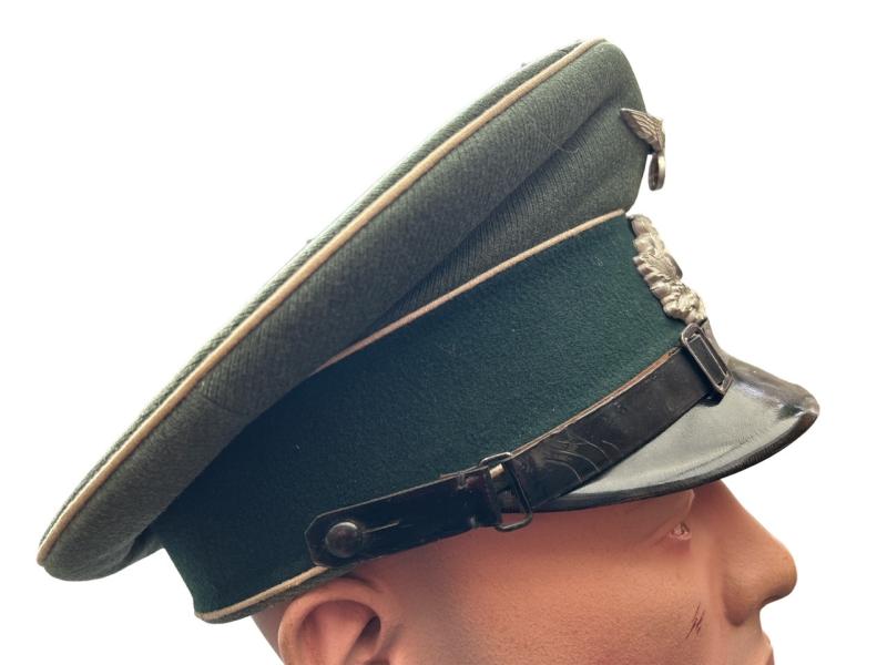 Wehrmacht Infantry EM/NCO Visor Cap , Unit marked