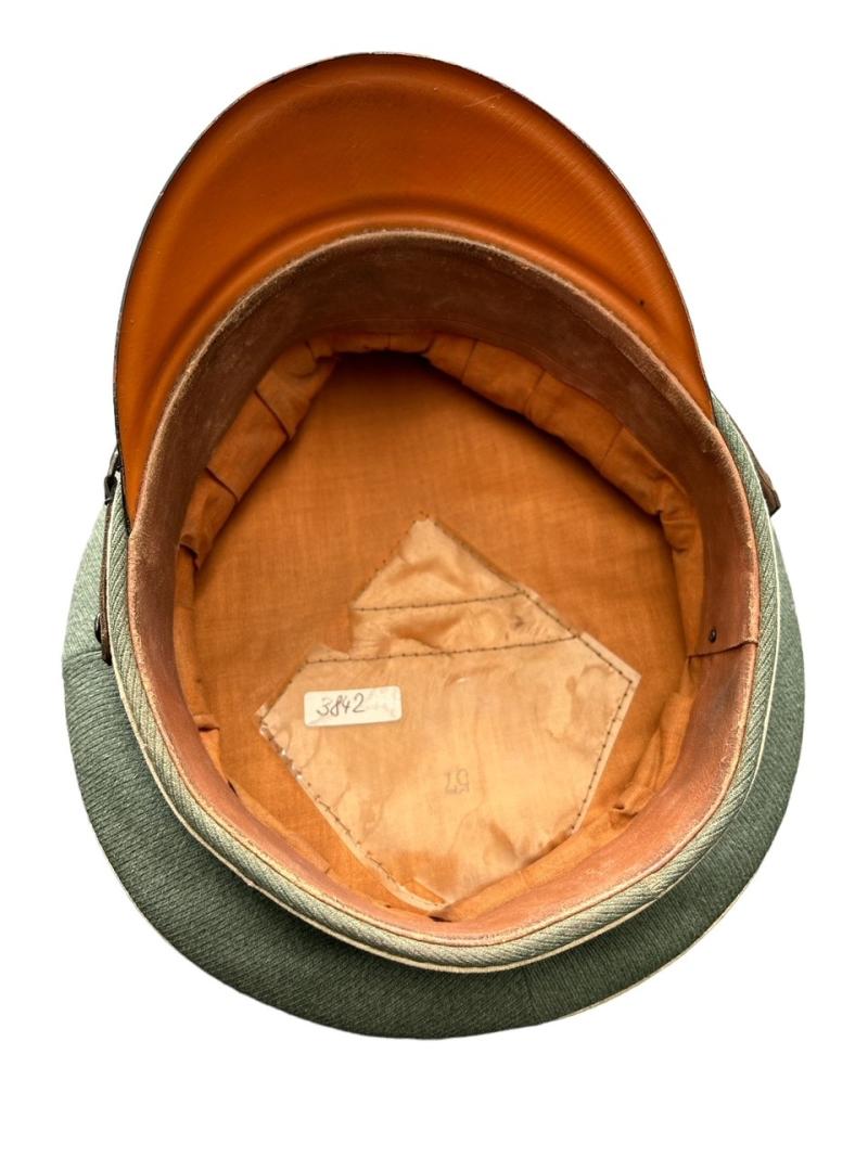 Wehrmacht Infantry EM/NCO Visor Cap , Unit marked