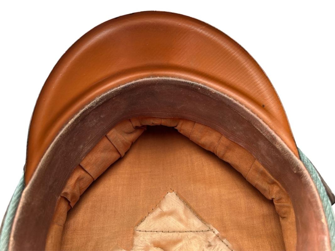 Wehrmacht Infantry EM/NCO Visor Cap , Unit marked