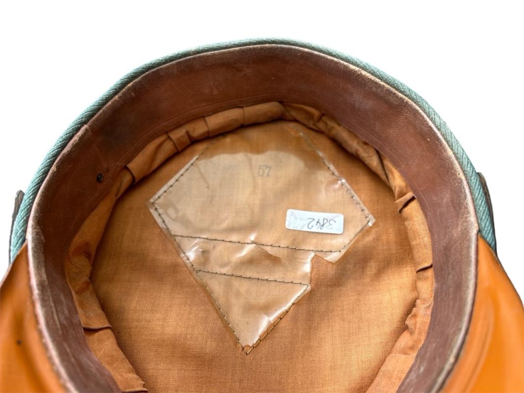 Wehrmacht Infantry EM/NCO Visor Cap , Unit marked