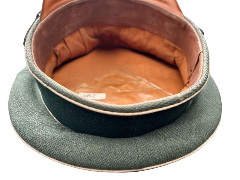 Wehrmacht Infantry EM/NCO Visor Cap , Unit marked