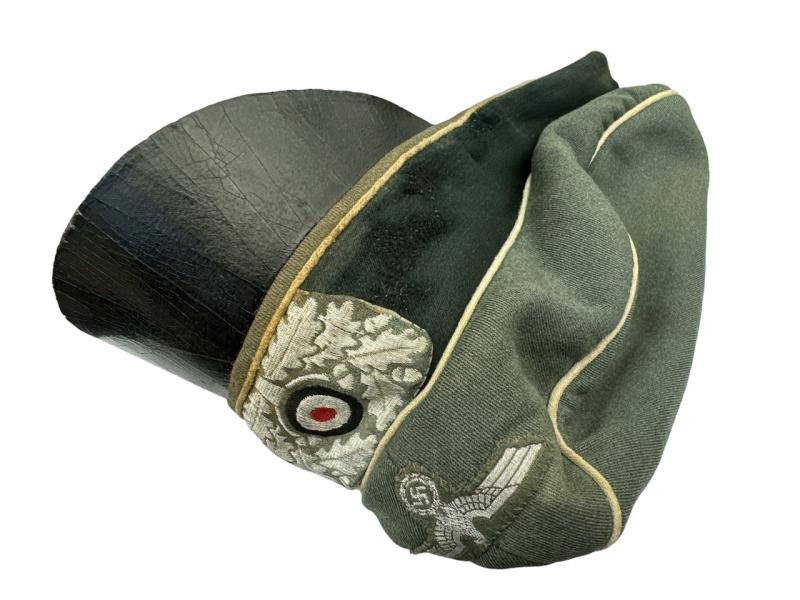 Wehrmacht (Heer) Infantry Officer 'Crusher' Visor Cap