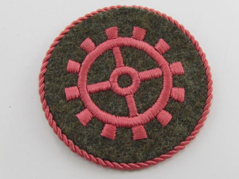 Wehrmacht ( Heer ) Panzer Mechanic (1st class)Trade Patch