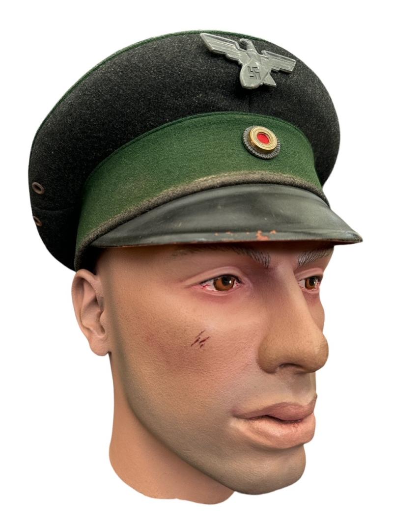 German Factory protection ( Werkschutz ) Visor Cap...Rare