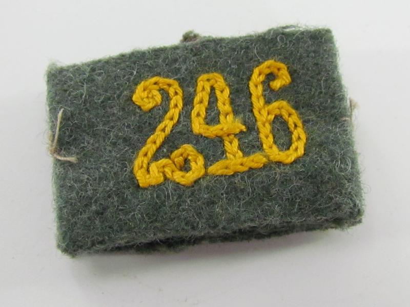 Wehrmacht ( Heer ) Slip on cyphers for shoulder boards