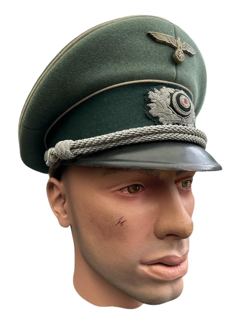 Wehrmacht Heer Infantry Officer Visor Cap
