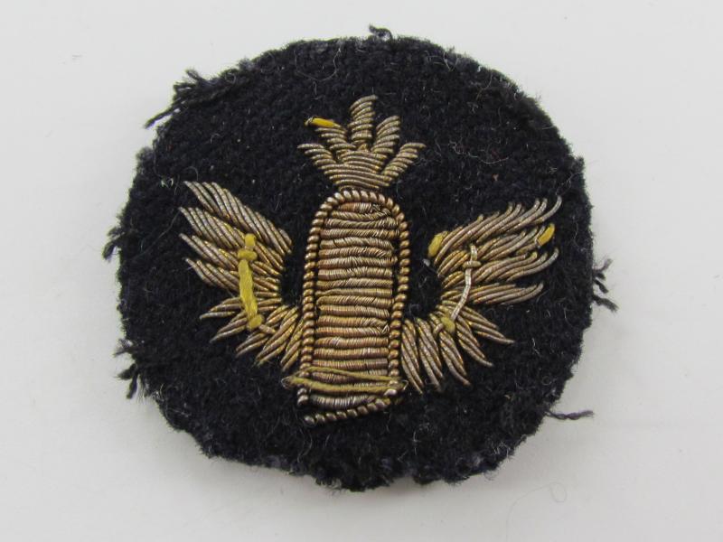 kriegsmarine Coastal Artillery bullion Trade Patch