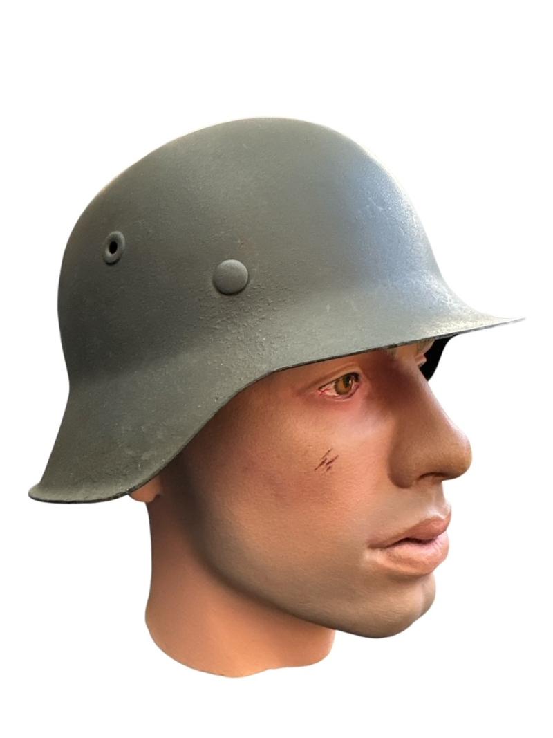 Late War WH/SS M42 ND helmet marked NS62...Mint