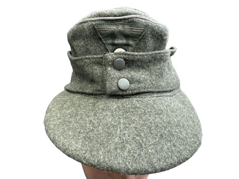 Wehrmacht (Heer) Officer M43 Field Cap ‘Einheitsfeldmütze’