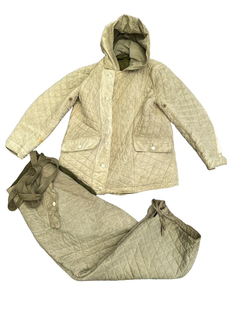 Wehrmacht (Heer) Green Quilted Winter Parka & Trousers