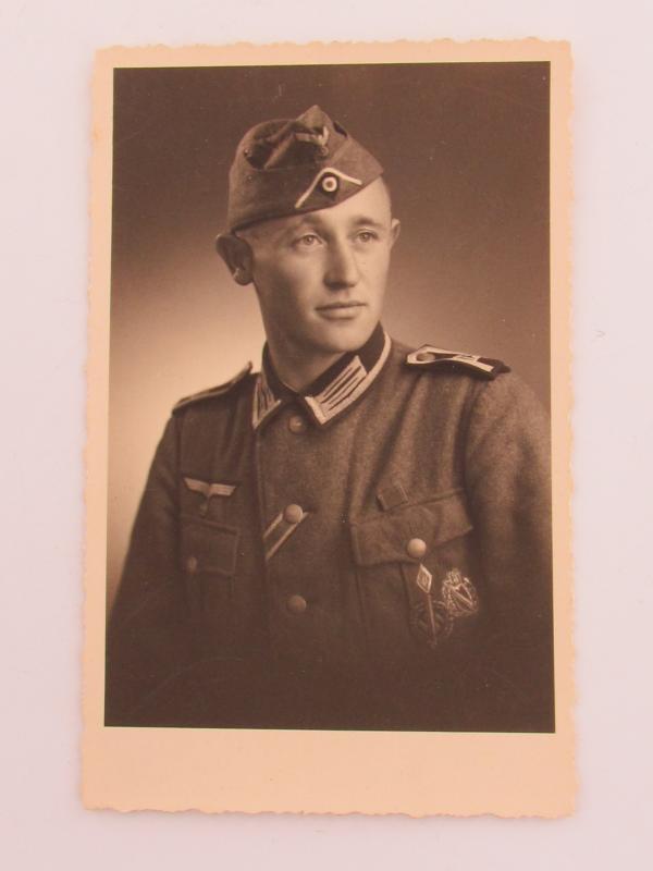 Portrait Photo of a Wehrmacht Soldier