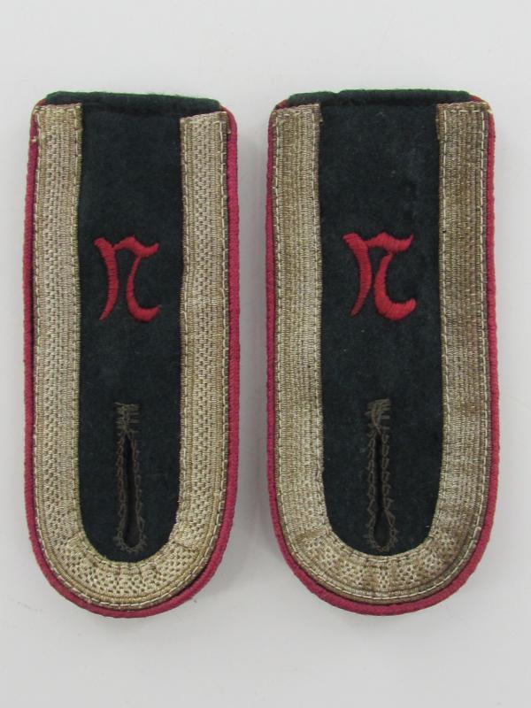 Wehrmacht (Heer) M36 shoulder boards ( NCO) NebelWerfer-Aufklärungs-Abts.'