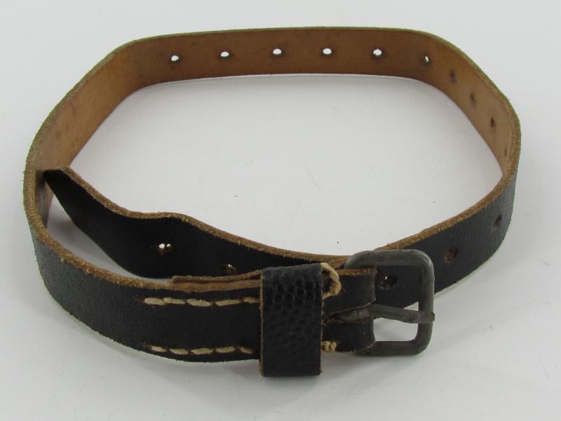 WH/SS Leather Equipment Strap (Mantelriemen) 1944
