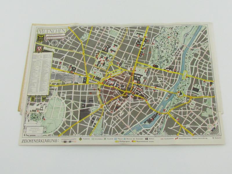 Historic Nazi tourist guide of München ( Munich )