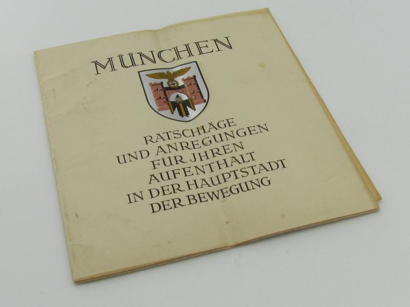 Historic Nazi tourist guide of München ( Munich )