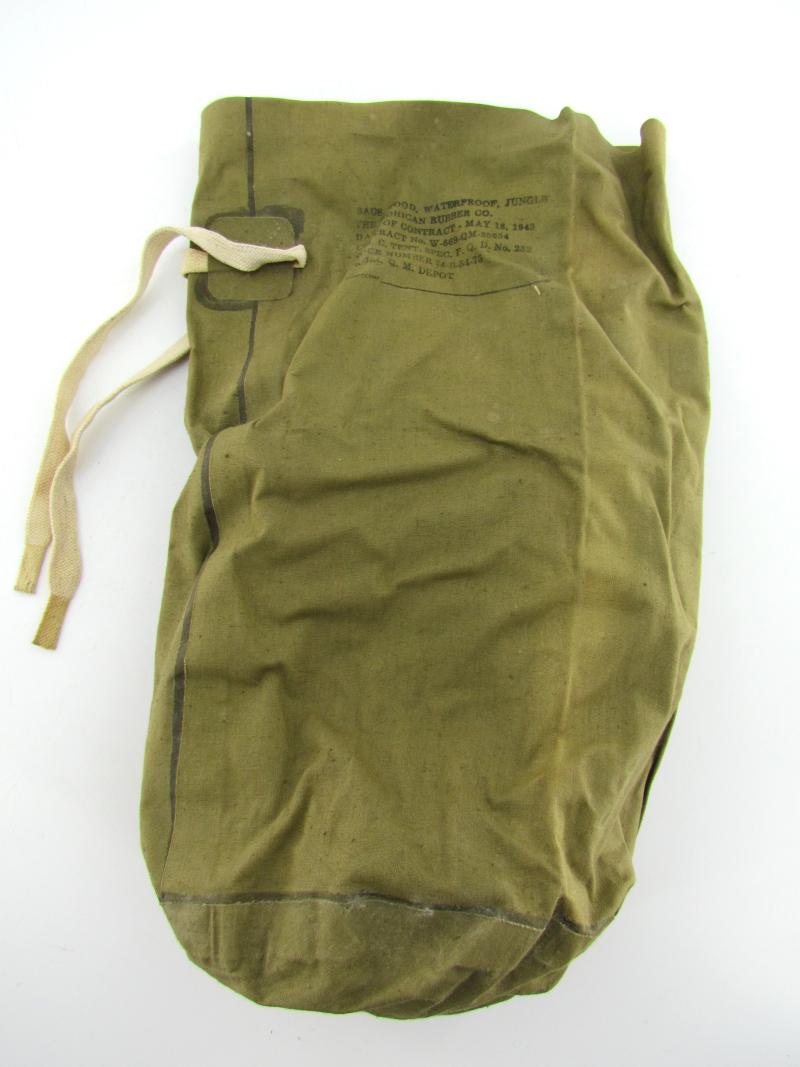 US WWII Jungle Waterproof Bag 1943