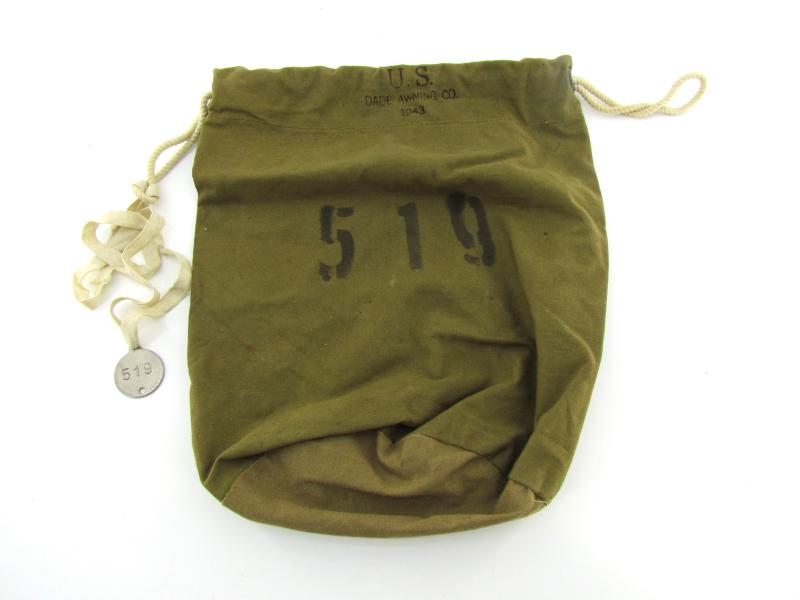 US WWII Shower Bag or Diddy Bag