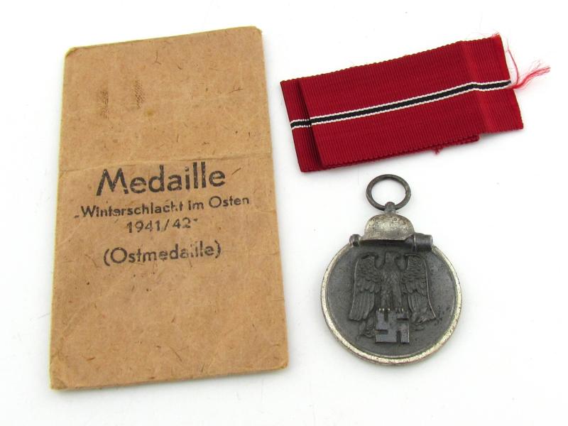 German Ostmedaille '13' with Pouch