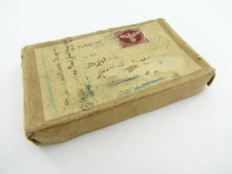 Wehrmacht carton Fieldpost box