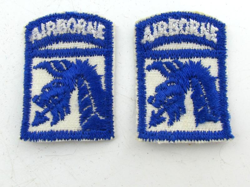 US WWII 18th Airborne Corps Small Caps Patch