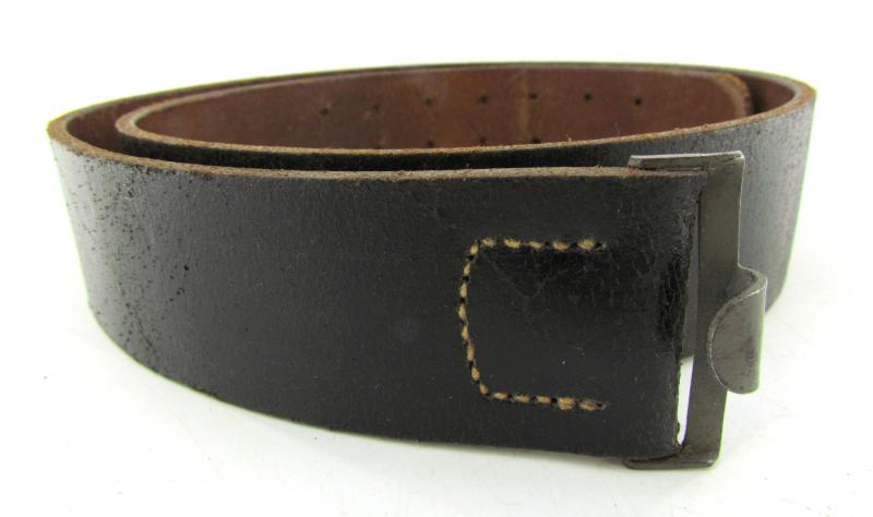 WH/SS Leather Equipment belt ( RB Numbered )