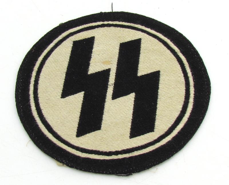 Waffen-SS Sport Shirt Insignia with RZM Tag