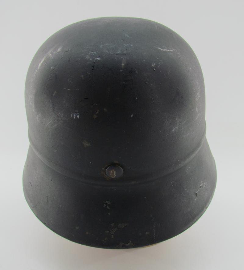 M40 ‘beaded’ Luftschutz steel helmet hkp64
