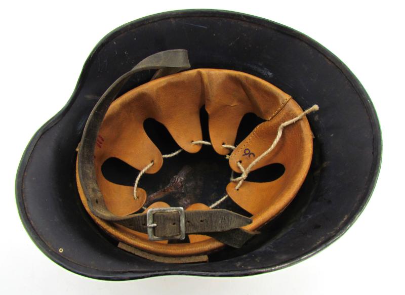 M40 ‘beaded’ Luftschutz steel helmet hkp64