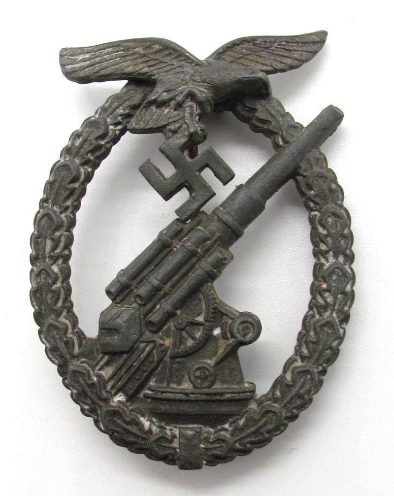 Luftwaffe Flak Badge – By G.b.(Gustav Brehmer)