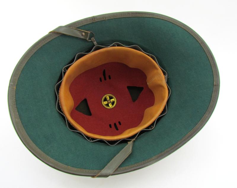 Wehrmacht (Heer) ‘Afrikakorps’ tropical pith helmet by ‘RF’ 1942